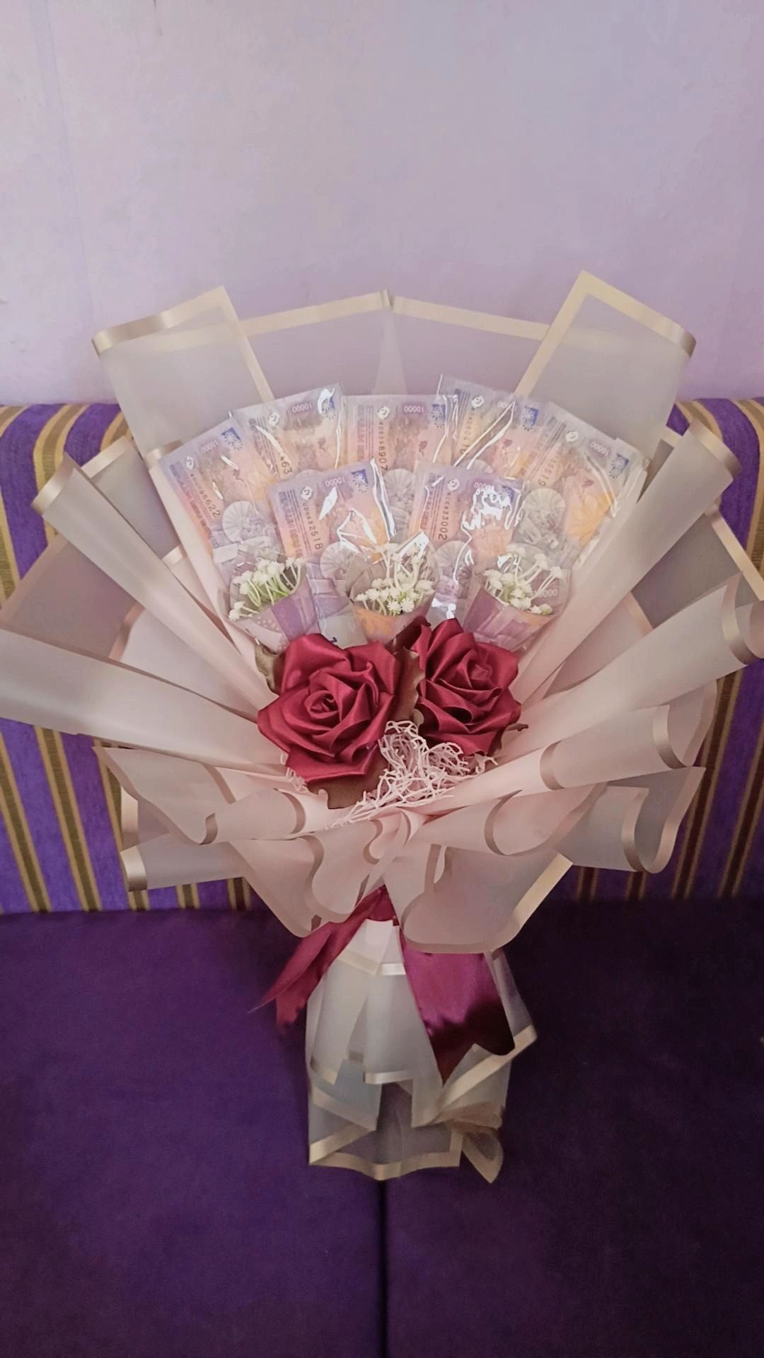 Buket bunga uang