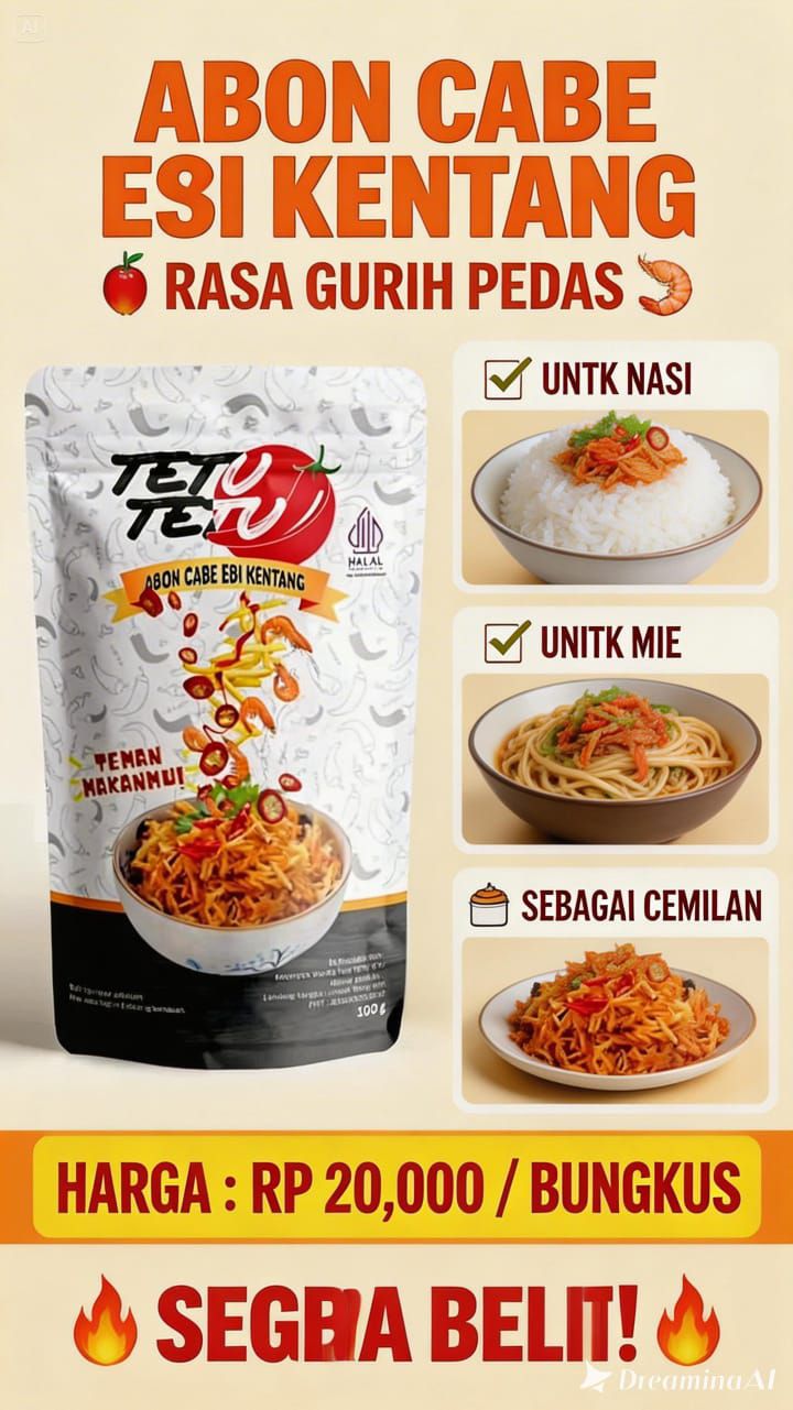 abon cabe eby kentang