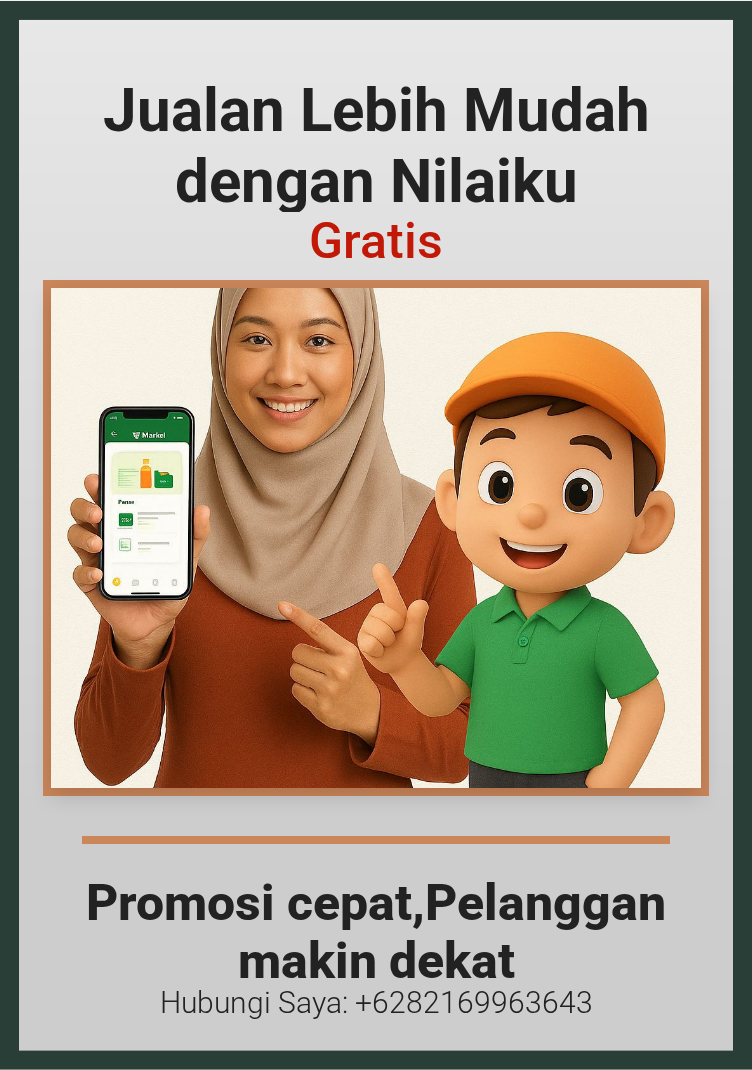 Promosi Jualan Lebih Mudah dengan Nilaiku