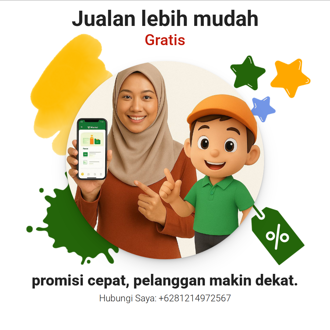 Promosi Promosi lebih mudah