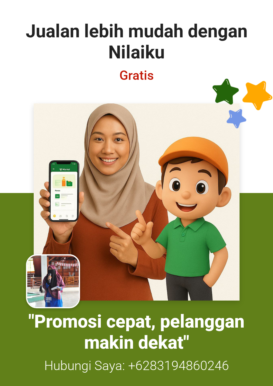 Promosi Jualan lebih mudah dengan Nilaiku