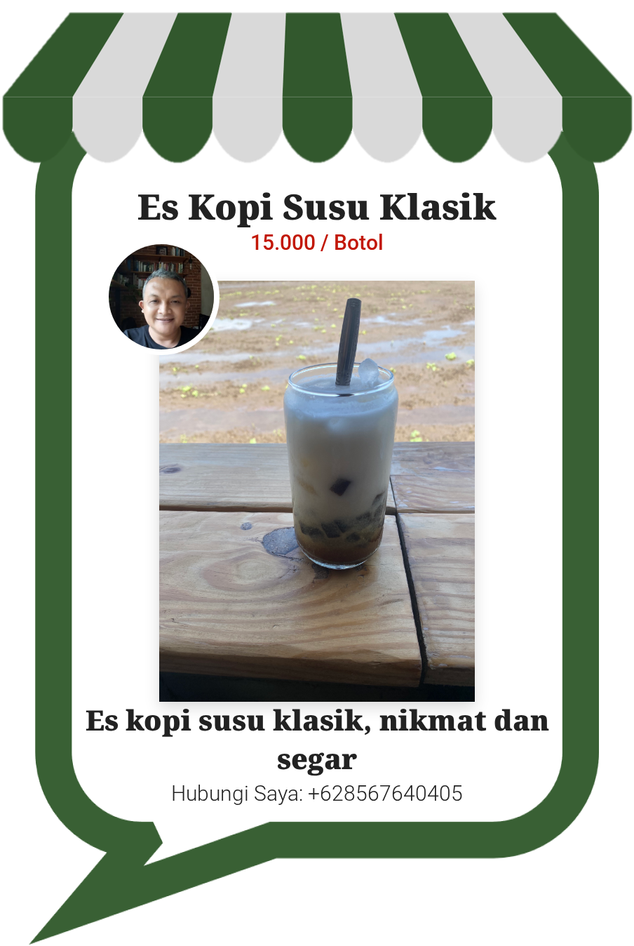 Promosi Es Kopi Susu Klasik