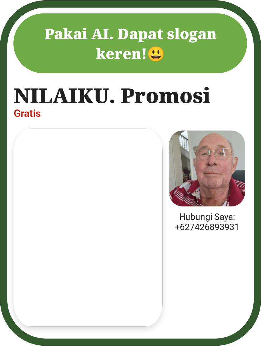 NILAIKU. Promosi Produk Keluarga