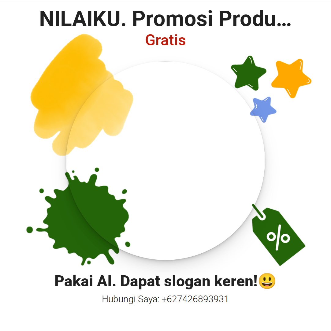 NILAIKU. Promosi Produk Keluarga