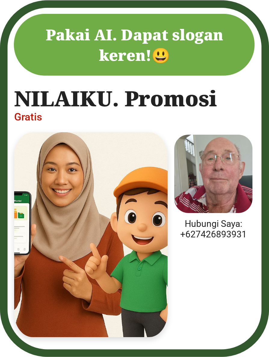 Promosi NILAIKU. Promosi Produk Keluarga