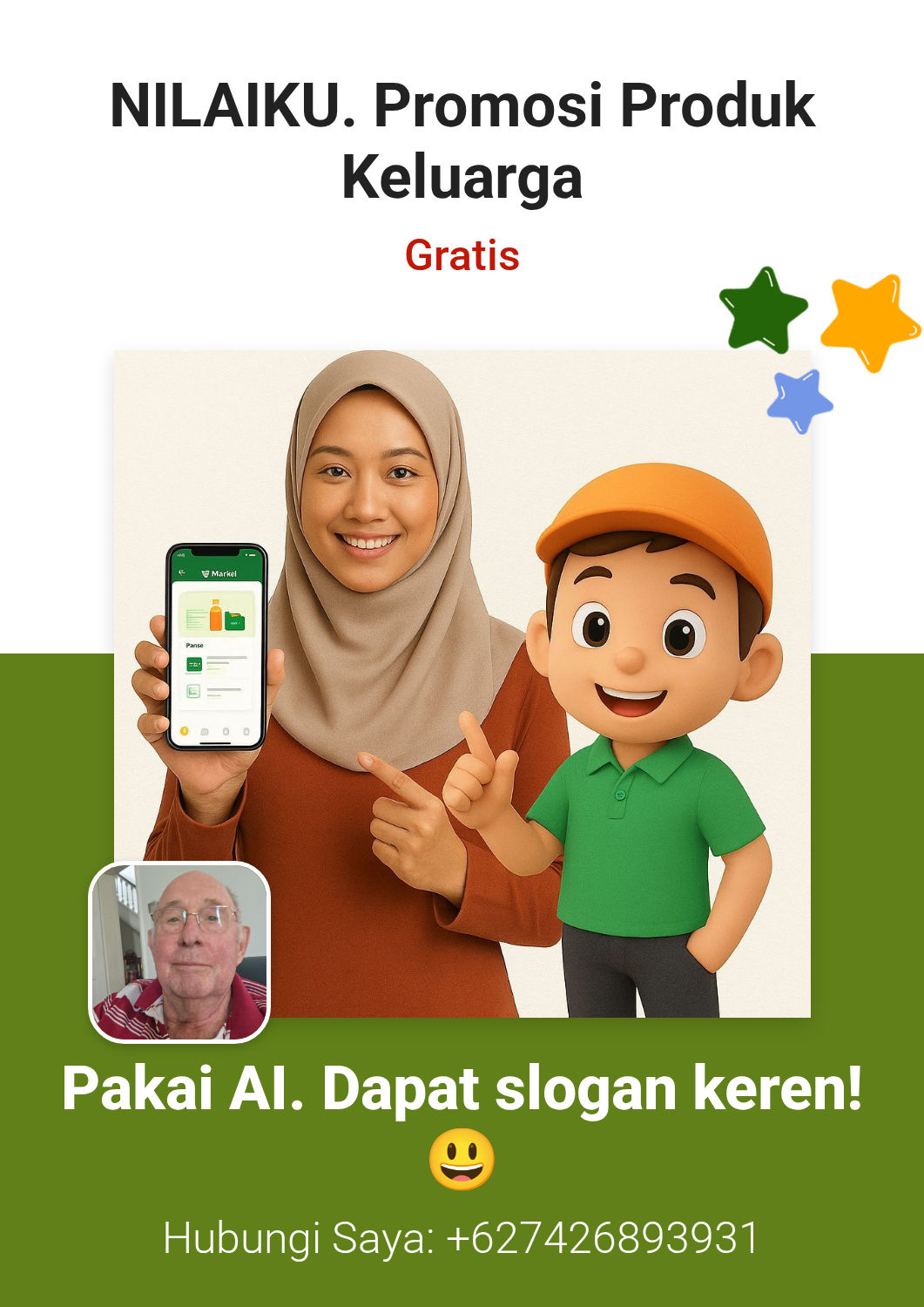 Promosi NILAIKU. Promosi Produk Keluarga