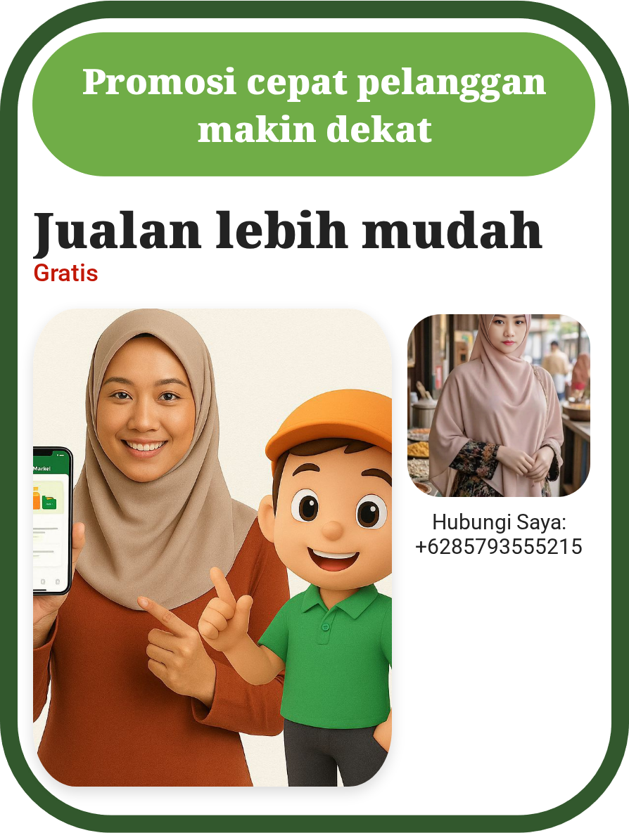 Jualan lebih mudah