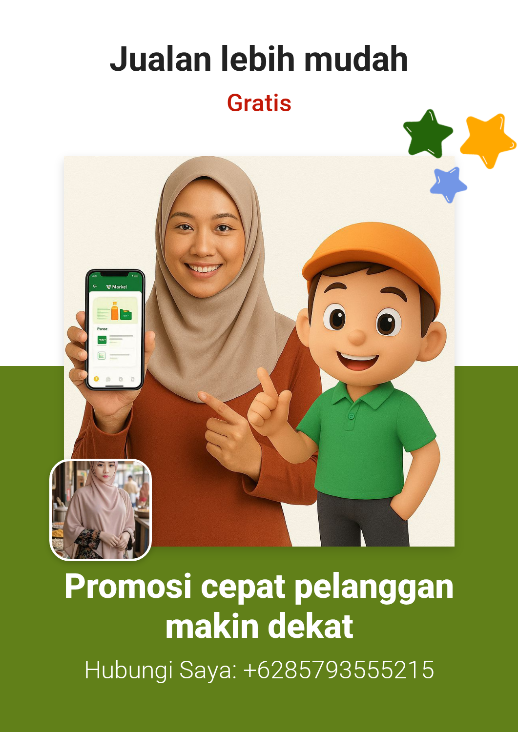 Jualan lebih mudah