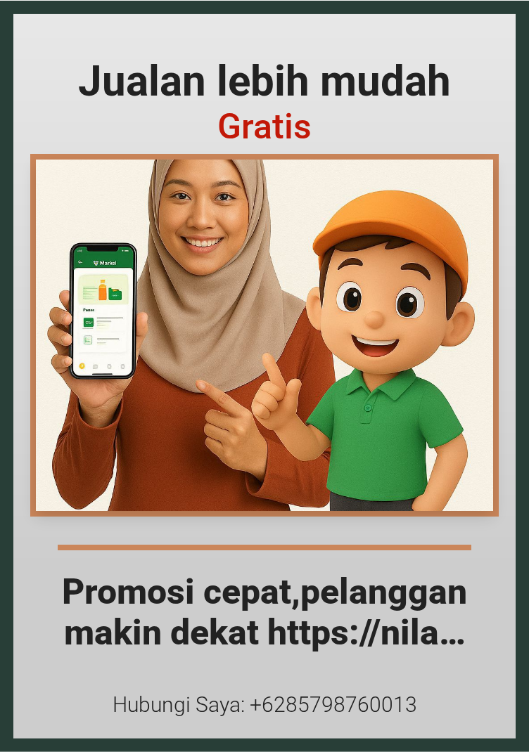 Jualan lebih mudah