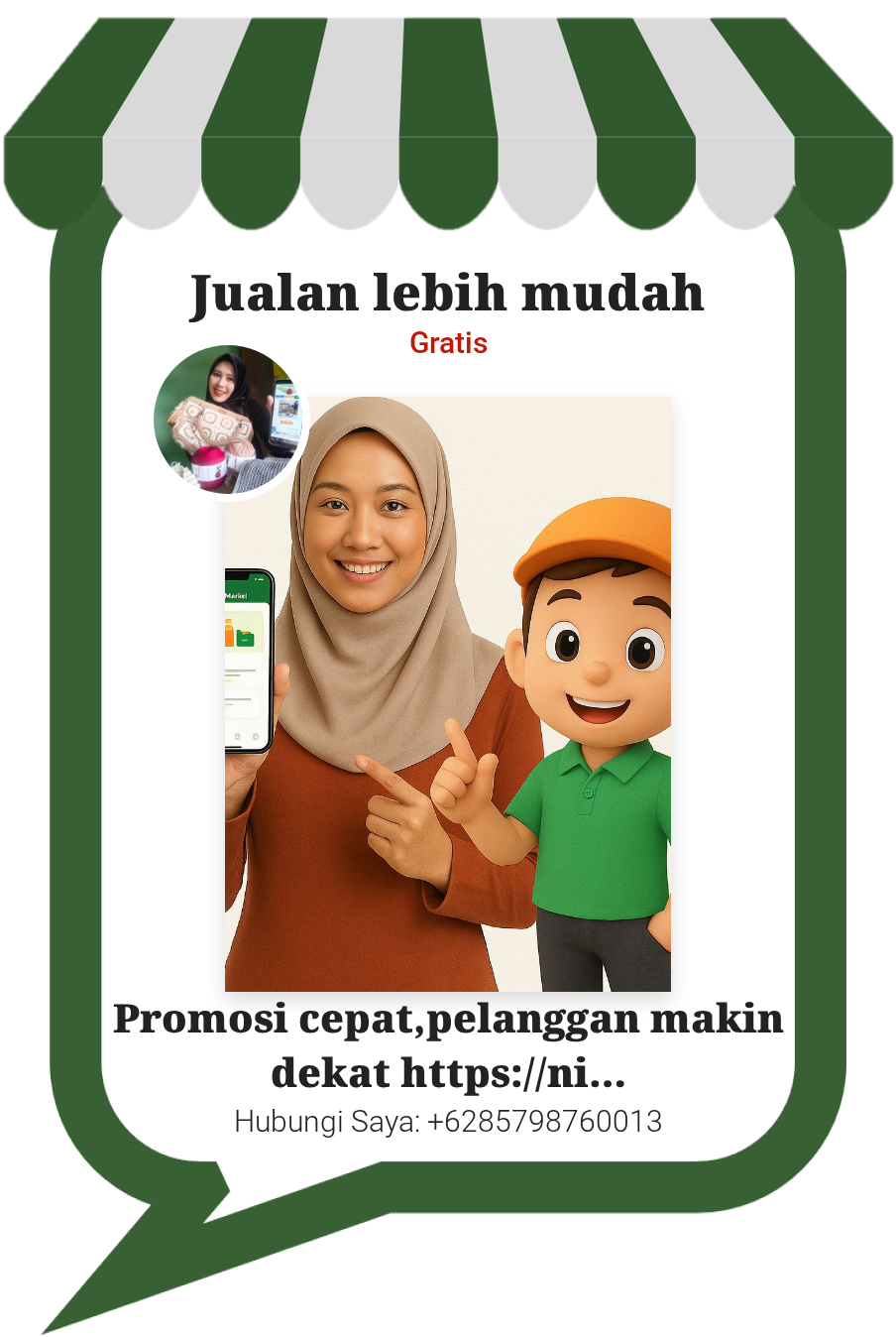 Jualan lebih mudah