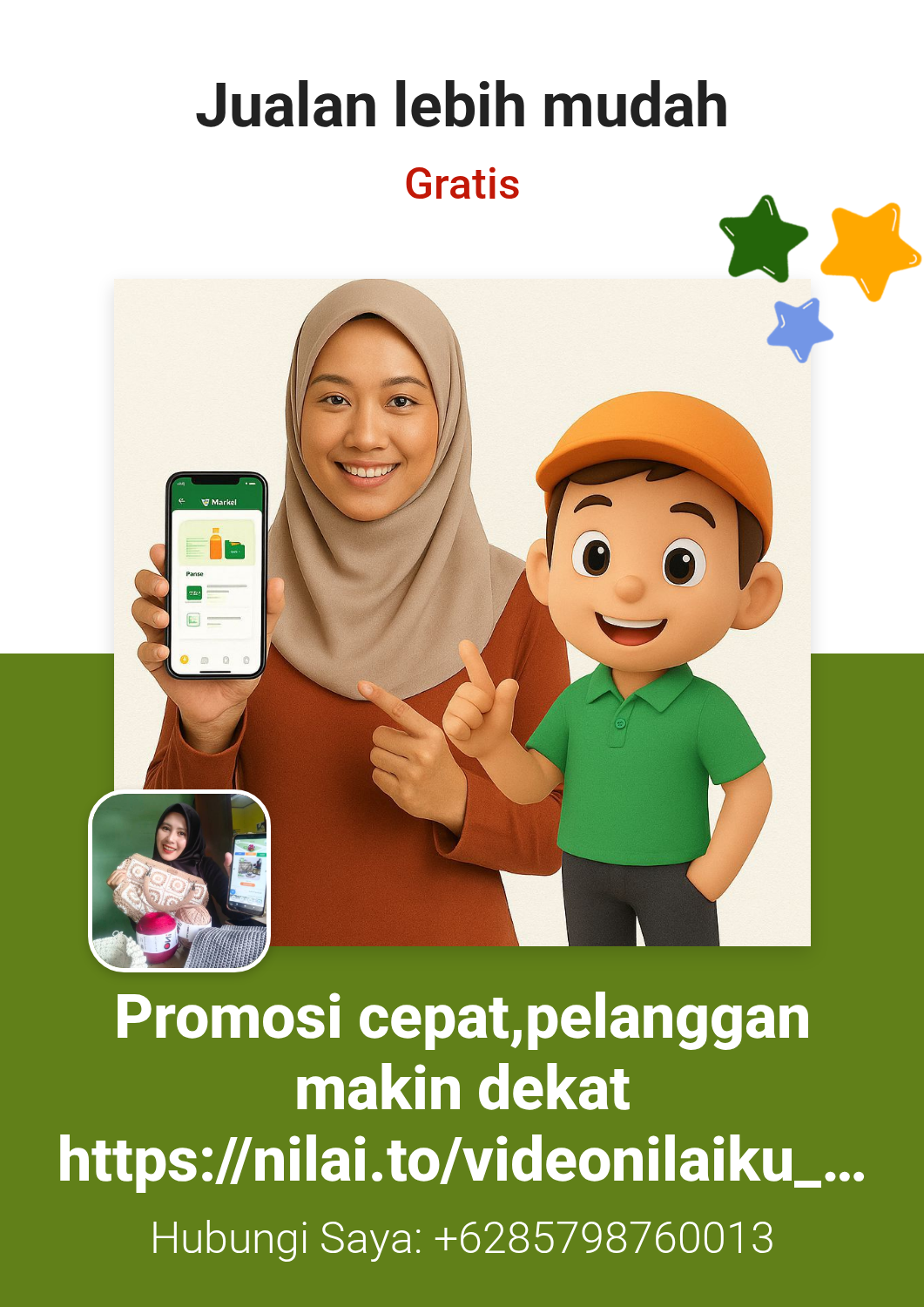 Jualan lebih mudah