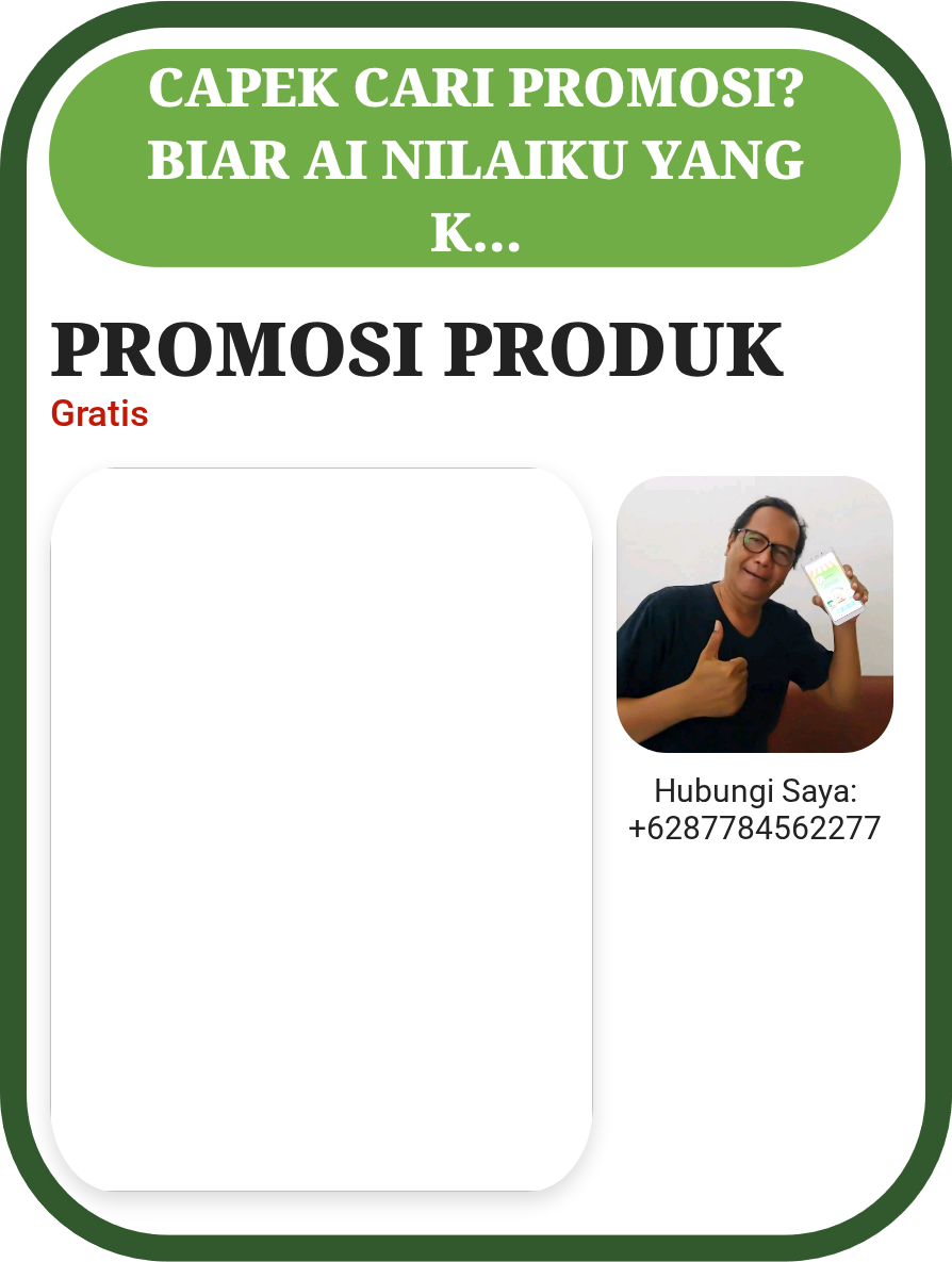 PROMOSI PRODUK KELUARGA
