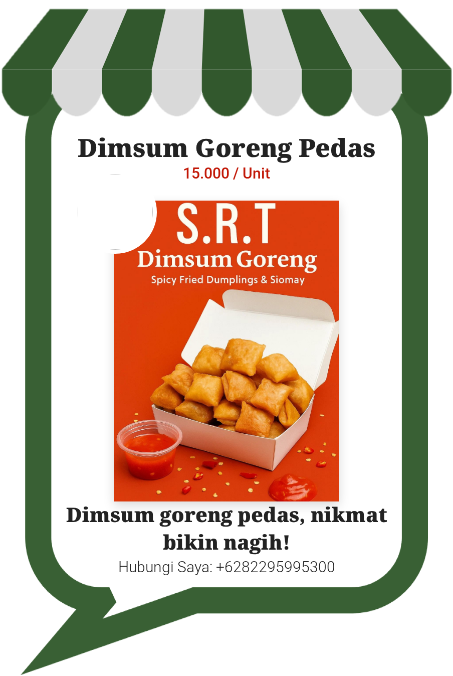 Dimsum Goreng Pedas
