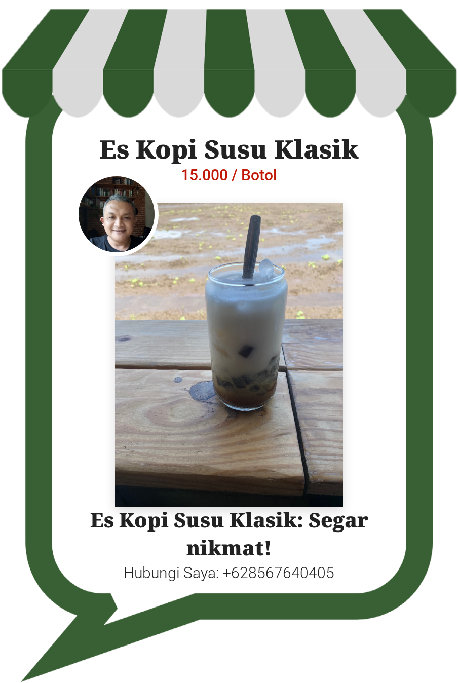 Promosi Es Kopi Susu Klasik