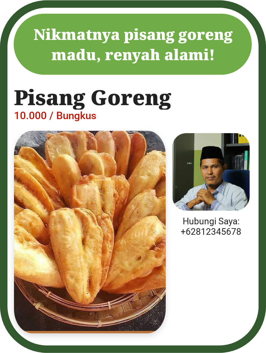 Pisang Goreng Madu
