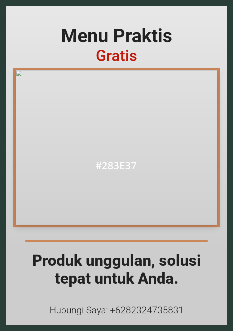 Menu Praktis