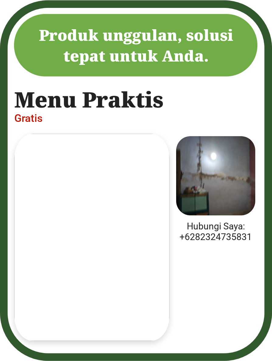 Menu Praktis