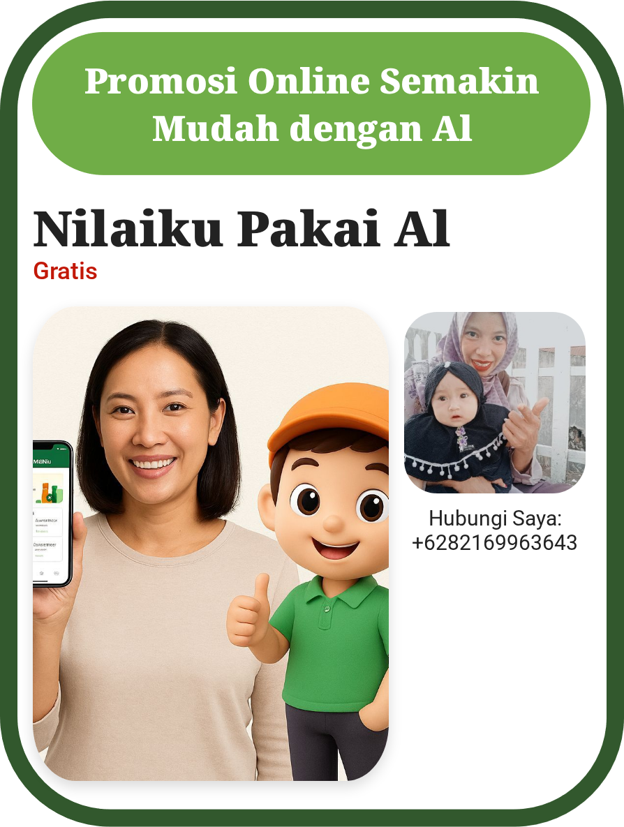 Promosi Nilaiku Pakai Al