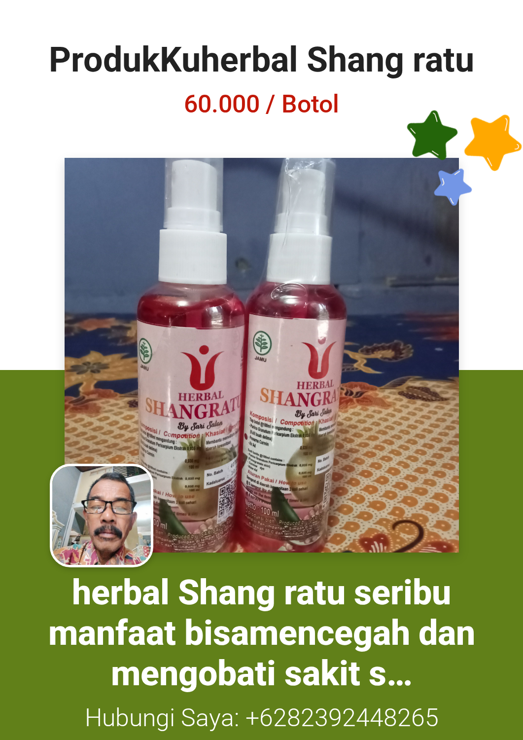 ProdukKuherbal Shang ratu
