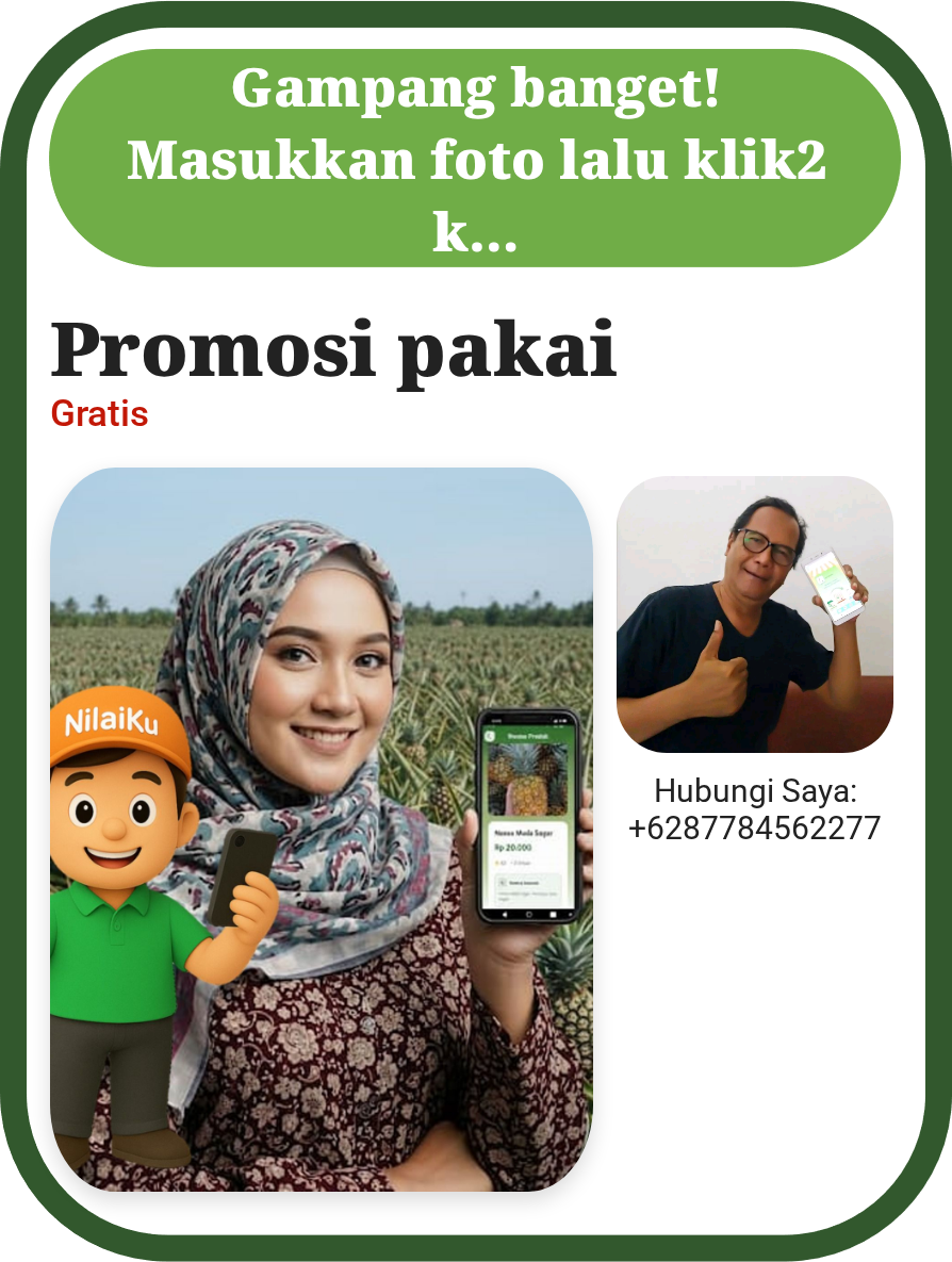 Promosi pakai NilaiKu AI