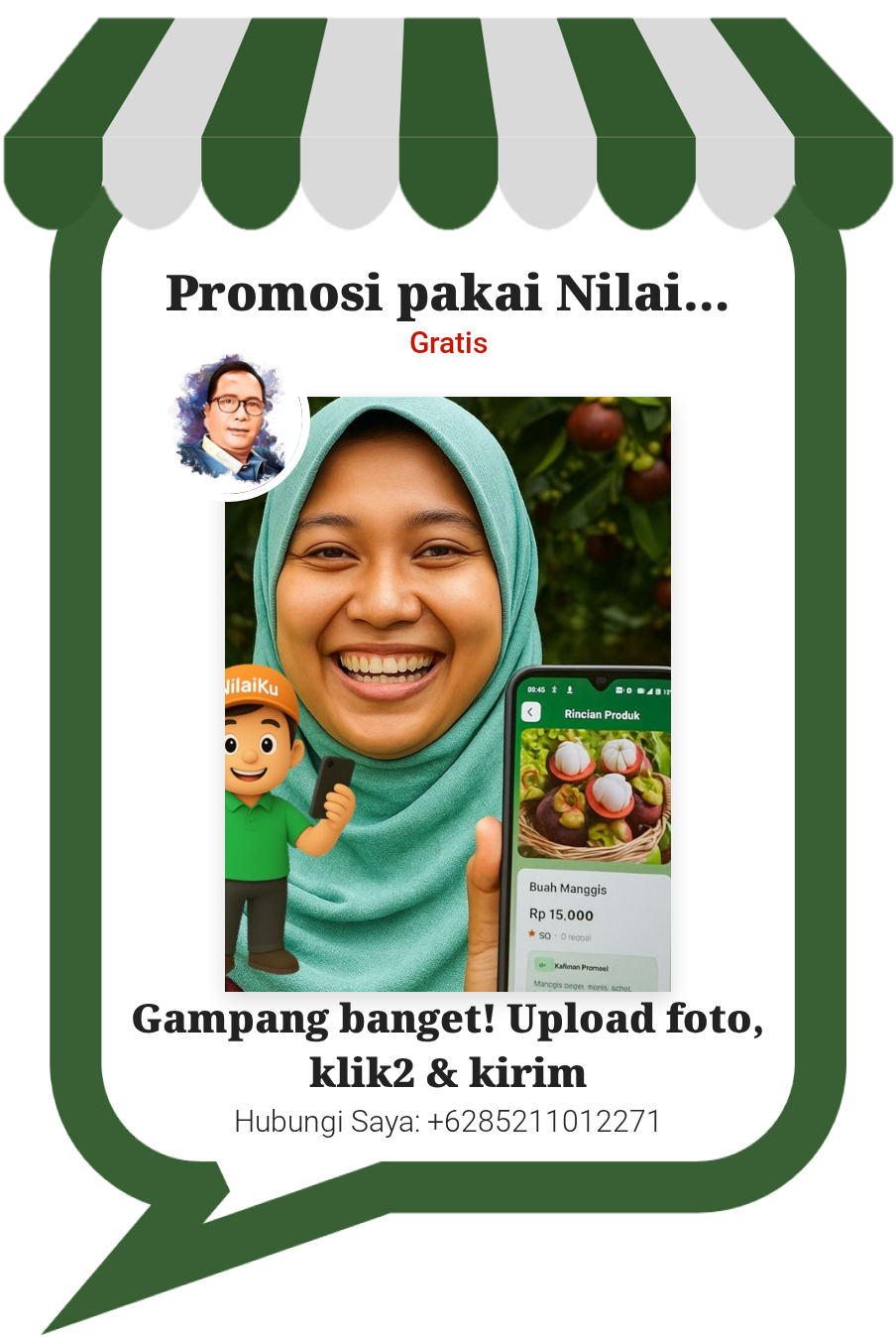 Promosi pakai NilaiKu AI