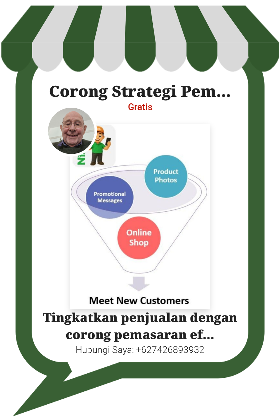 Corong Strategi Pemasaran