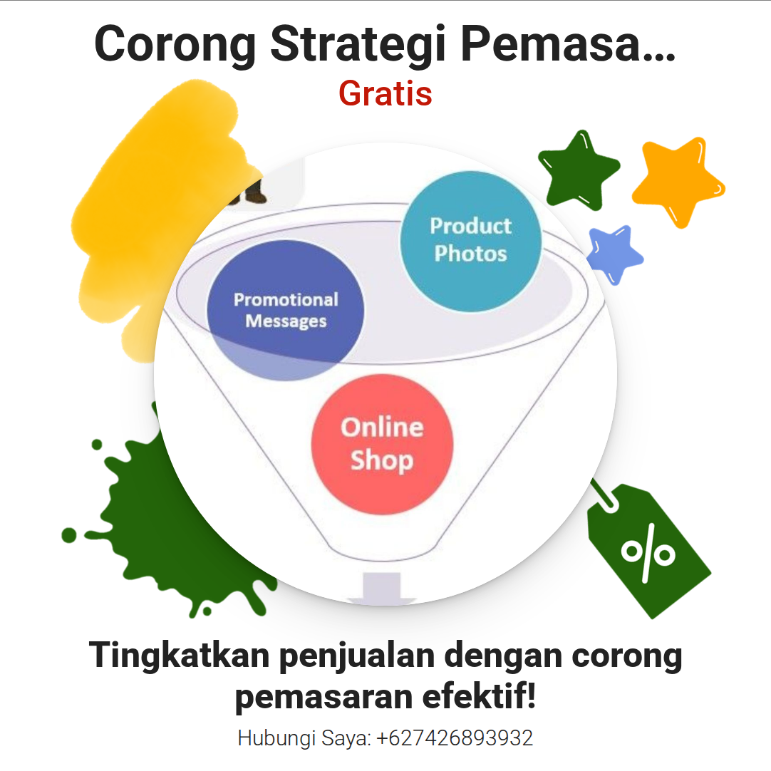 Corong Strategi Pemasaran