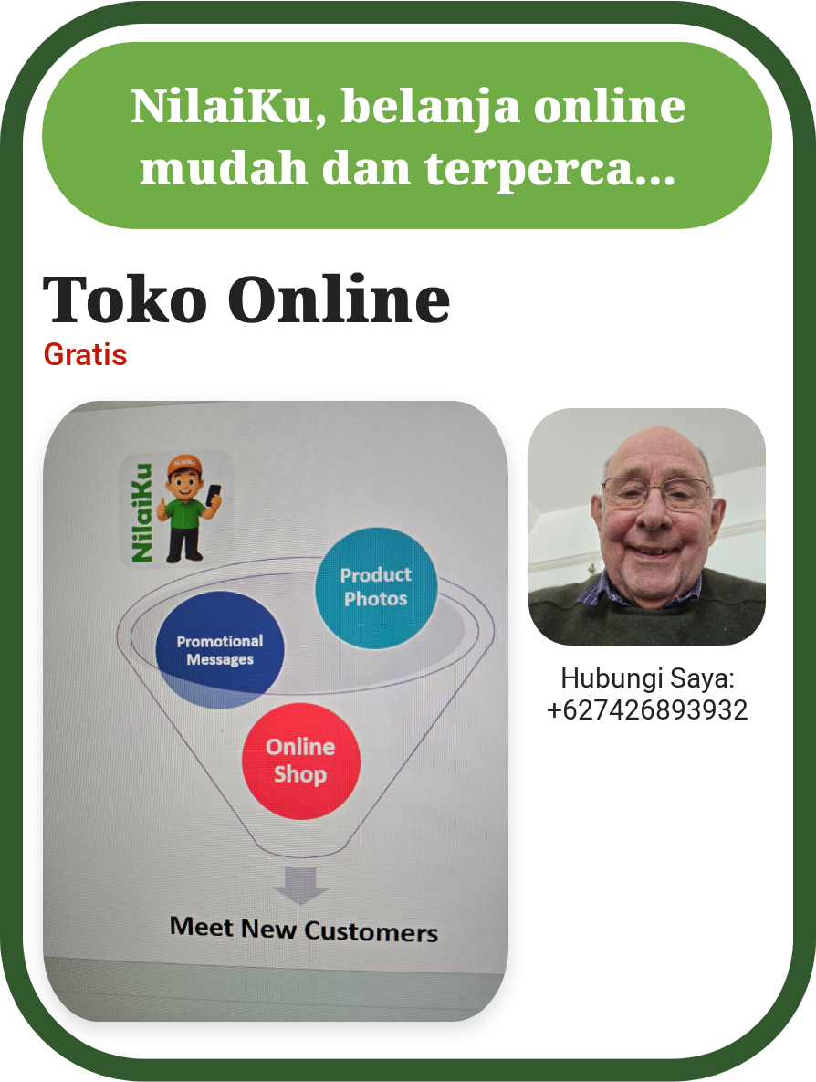 Promosi Toko Online NilaiKu