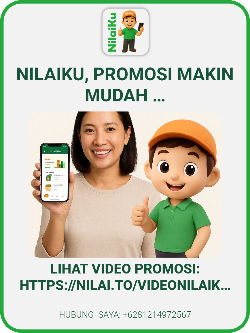 Nilaiku, Promosi makin mudah dengan AI