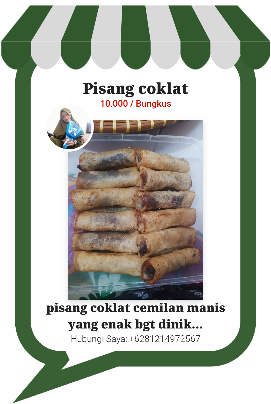 Pisang coklat