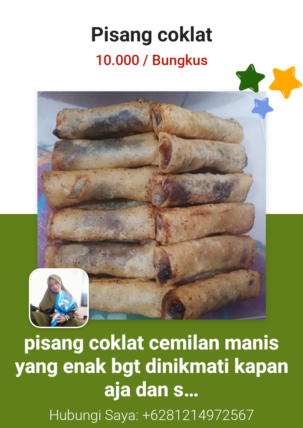Pisang coklat