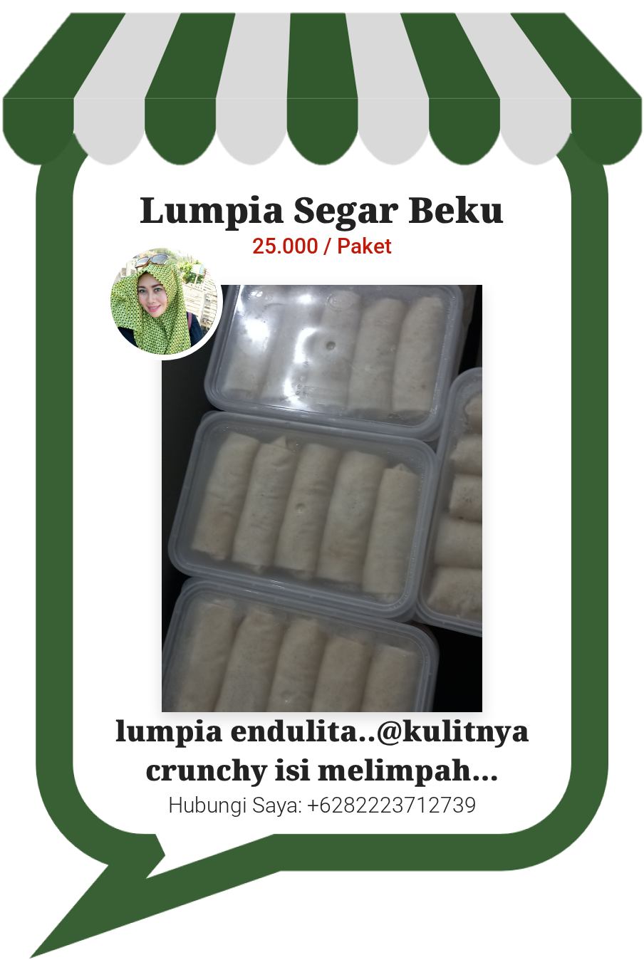 Lumpia Segar Beku