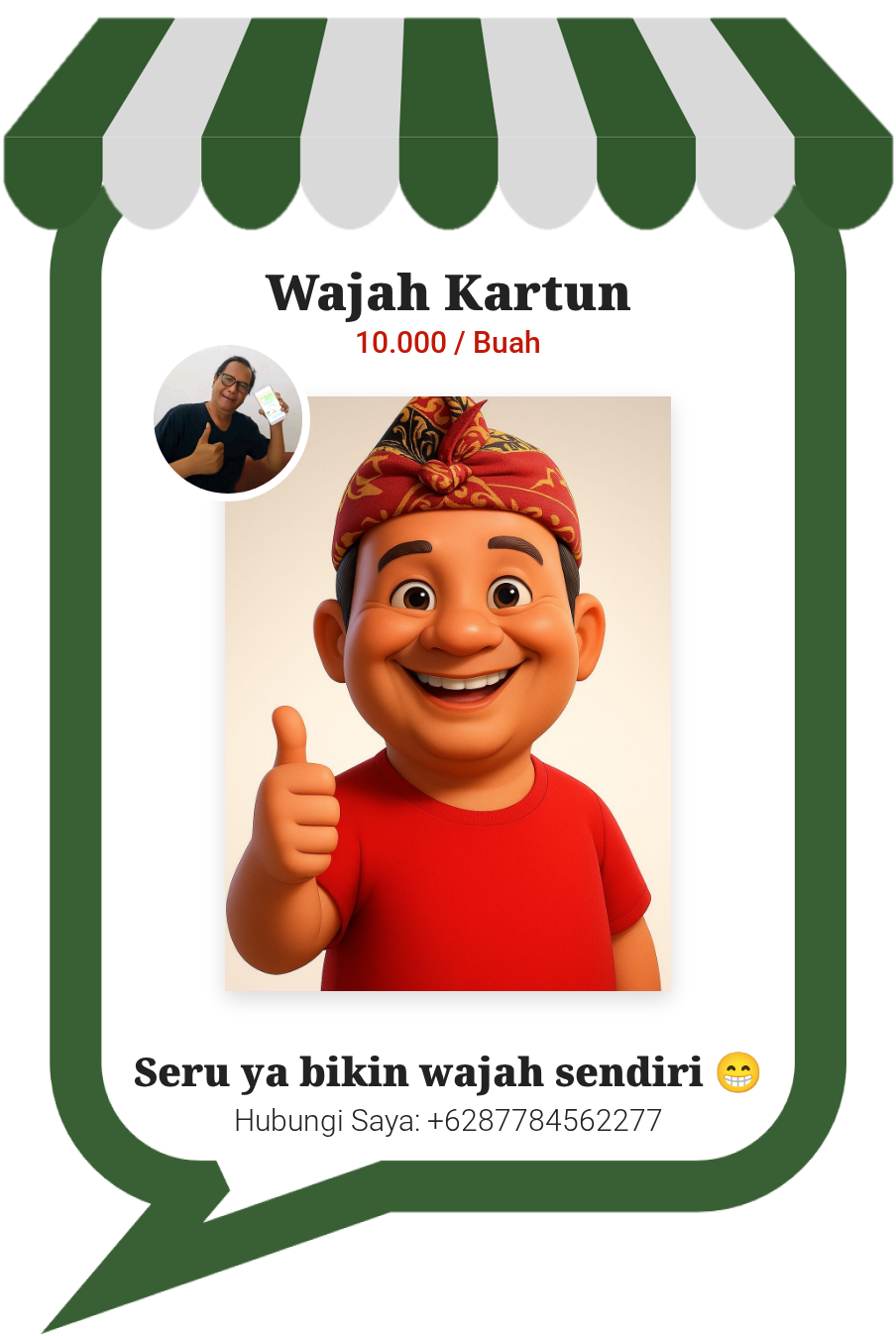 Wajah Kartun