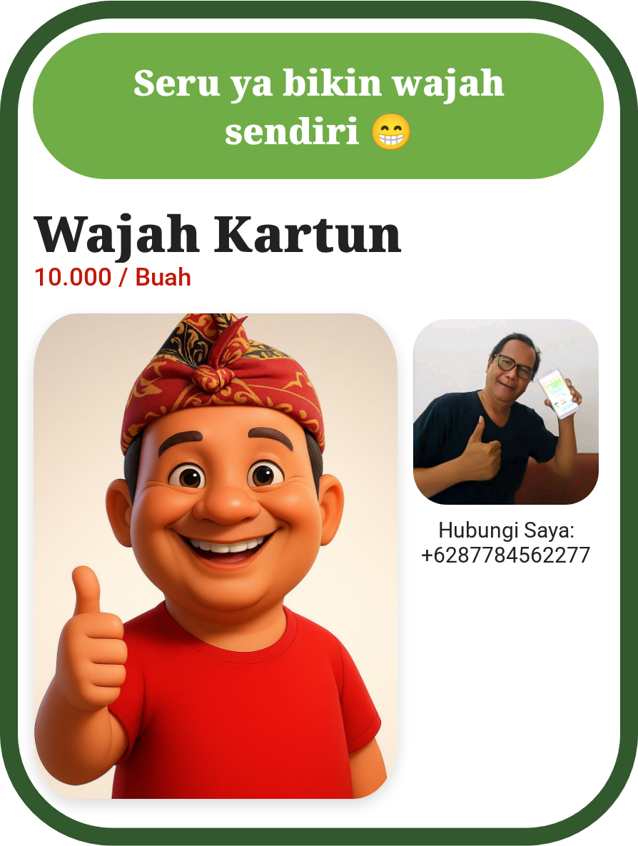Wajah Kartun