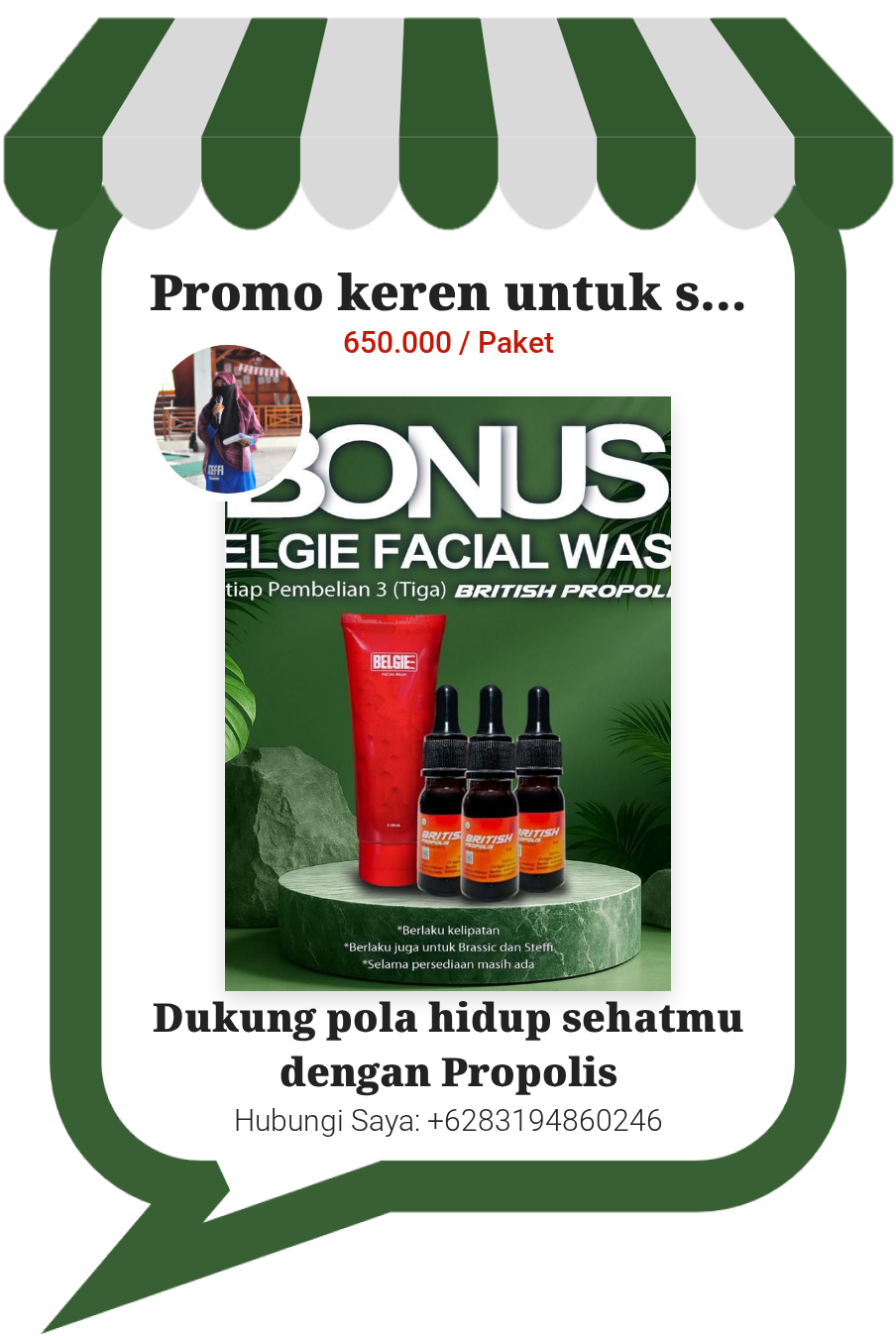Promo keren untuk sehat luar dalam