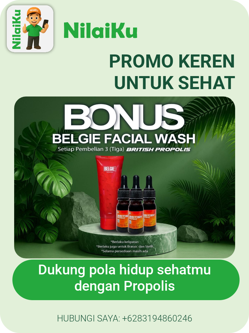 Promo keren untuk sehat luar dalam