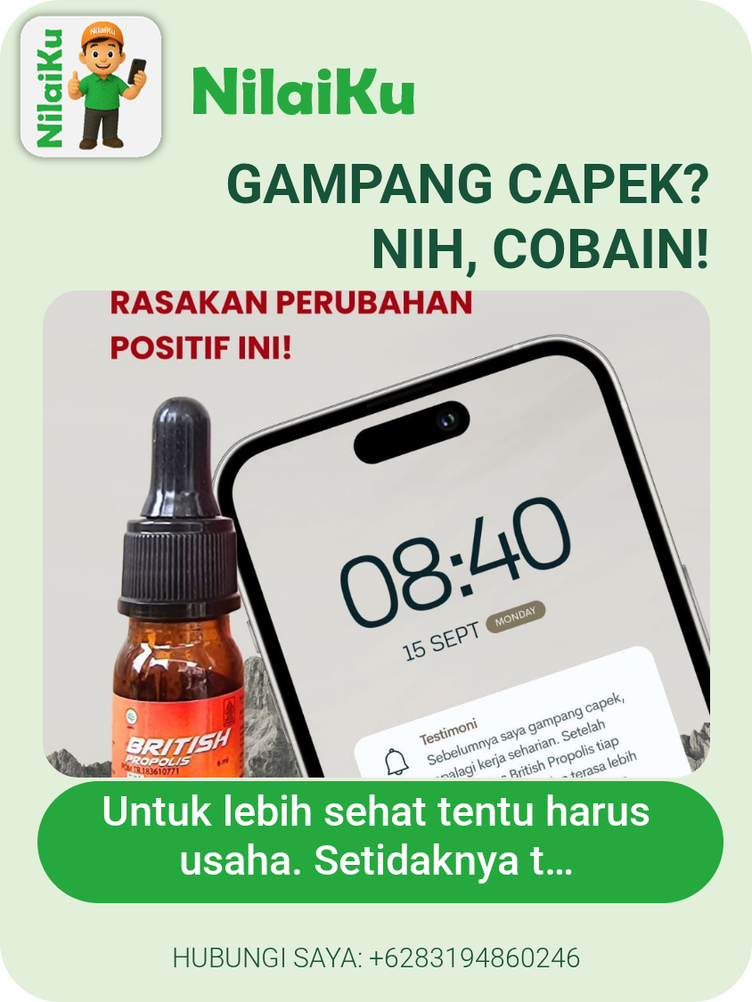 Gampang Capek? Nih, Cobain!