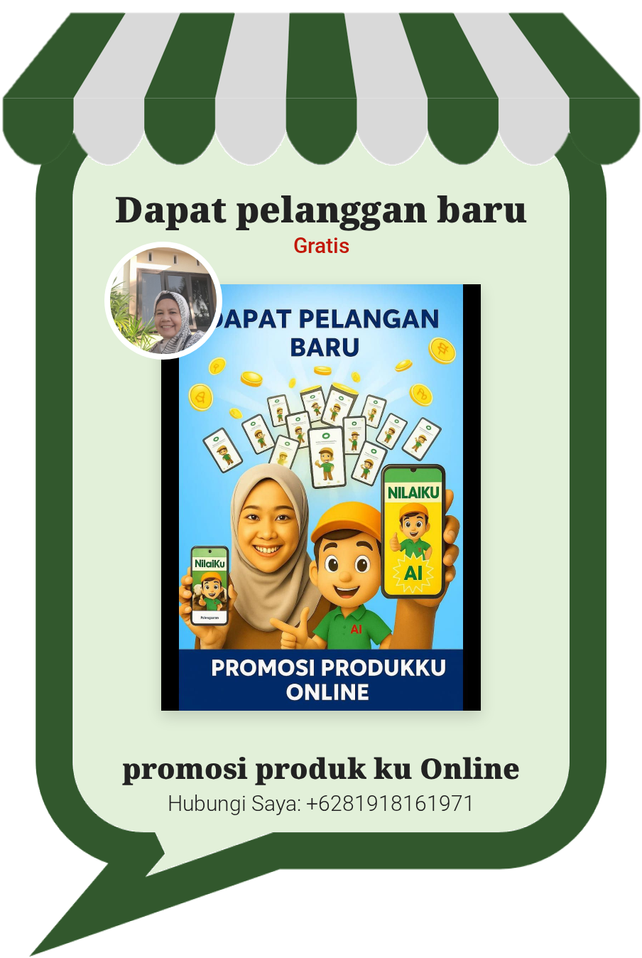 Dapat pelanggan baru