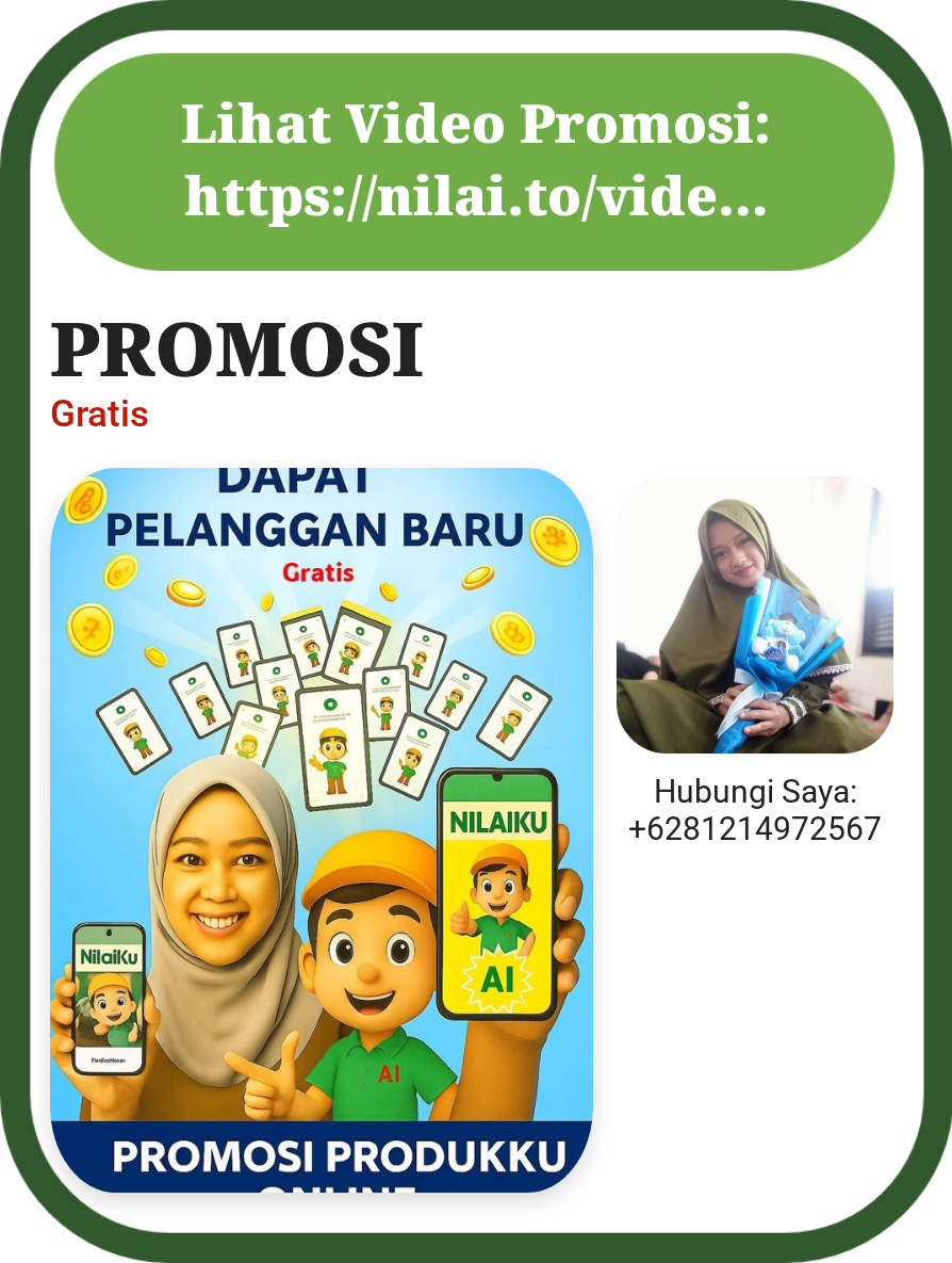 PROMOSI PRODUKKU ONLINE
