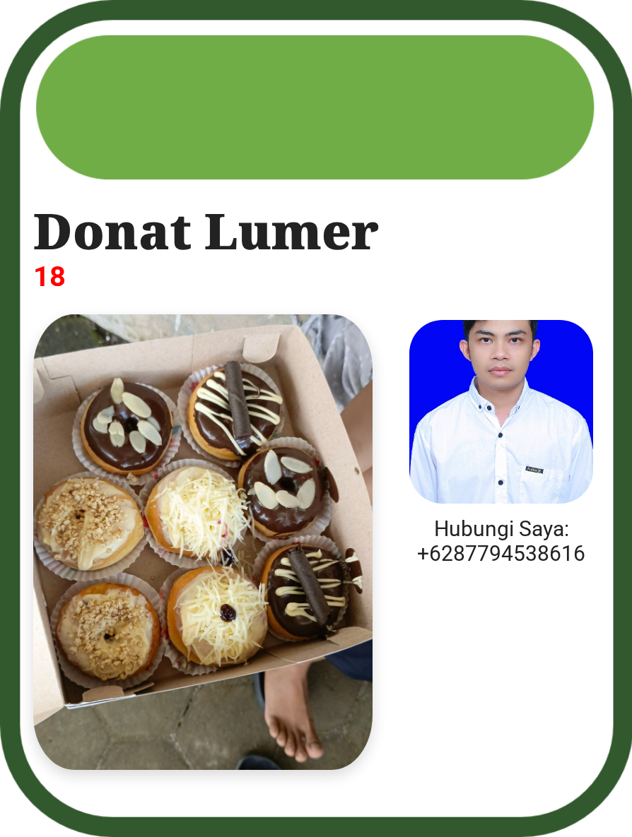 Promosi Donat Lumer Istimewa