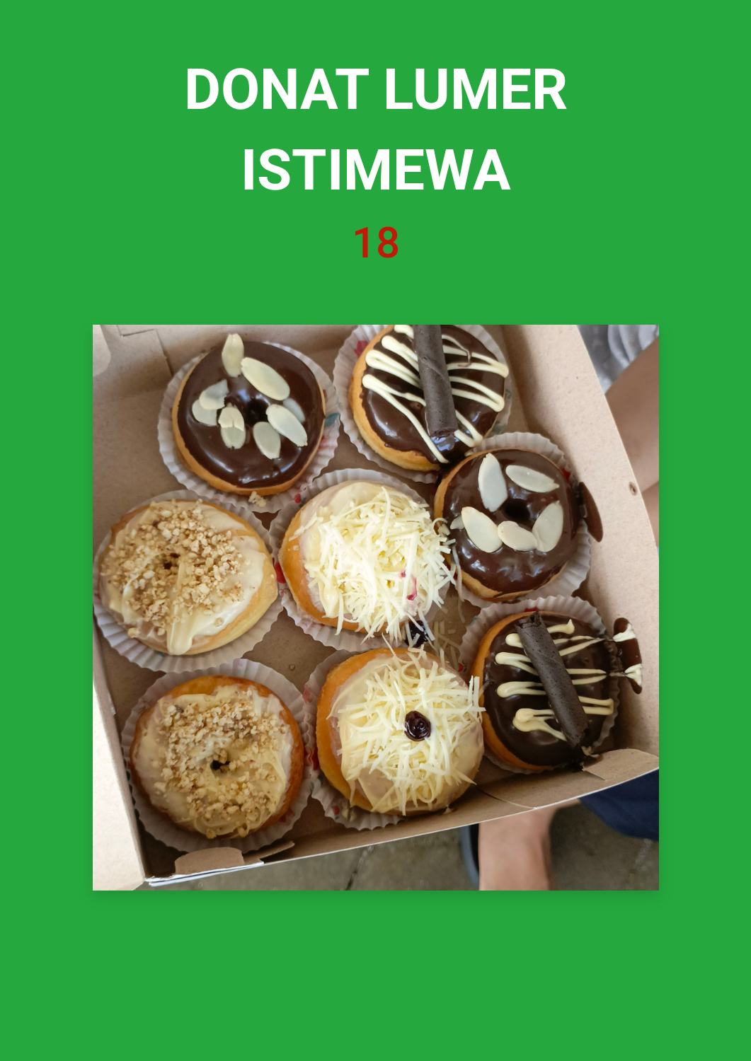 Promosi Donat Lumer Istimewa
