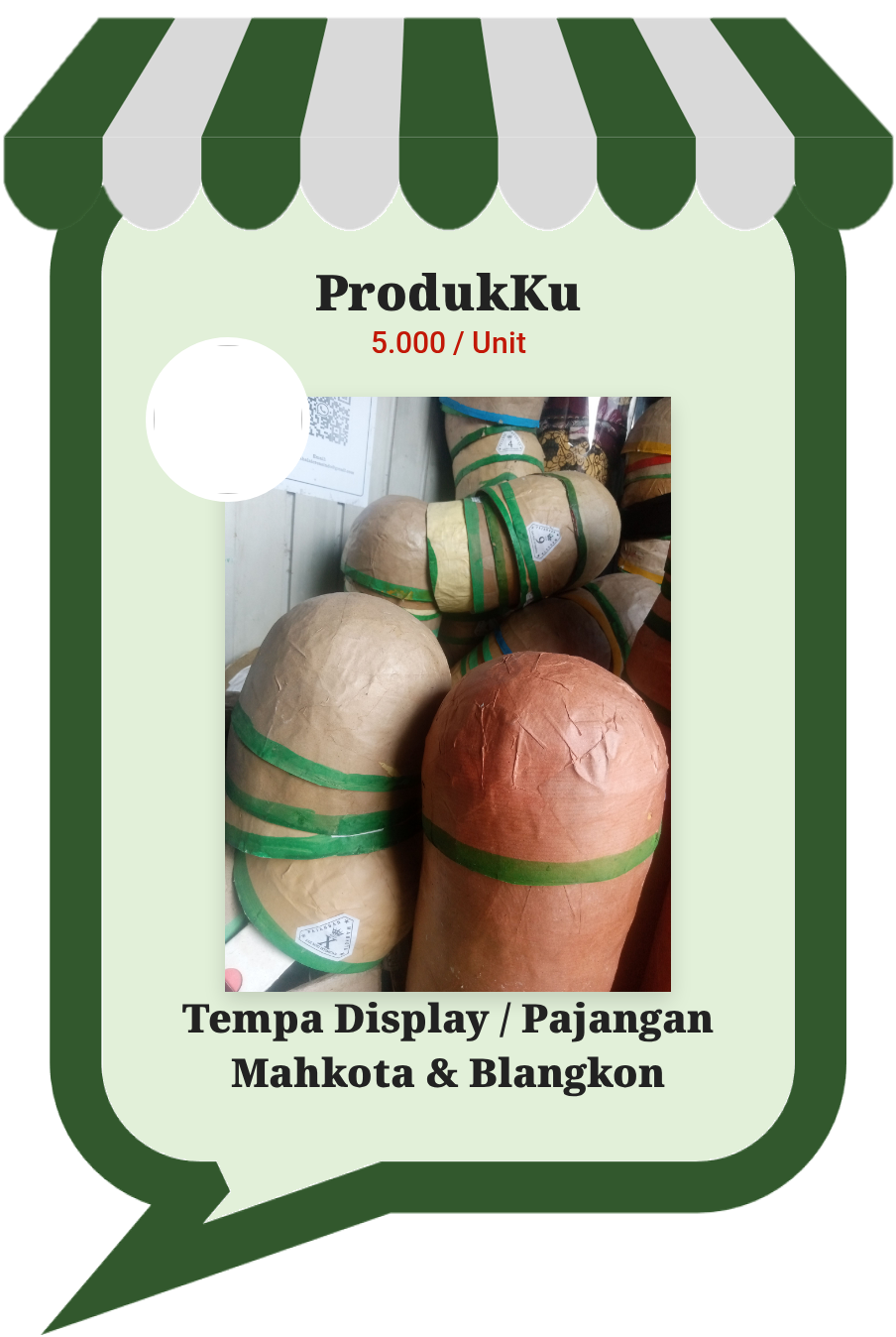 TEMPAT DISPLAI_MAHKOTA & BLANGKON