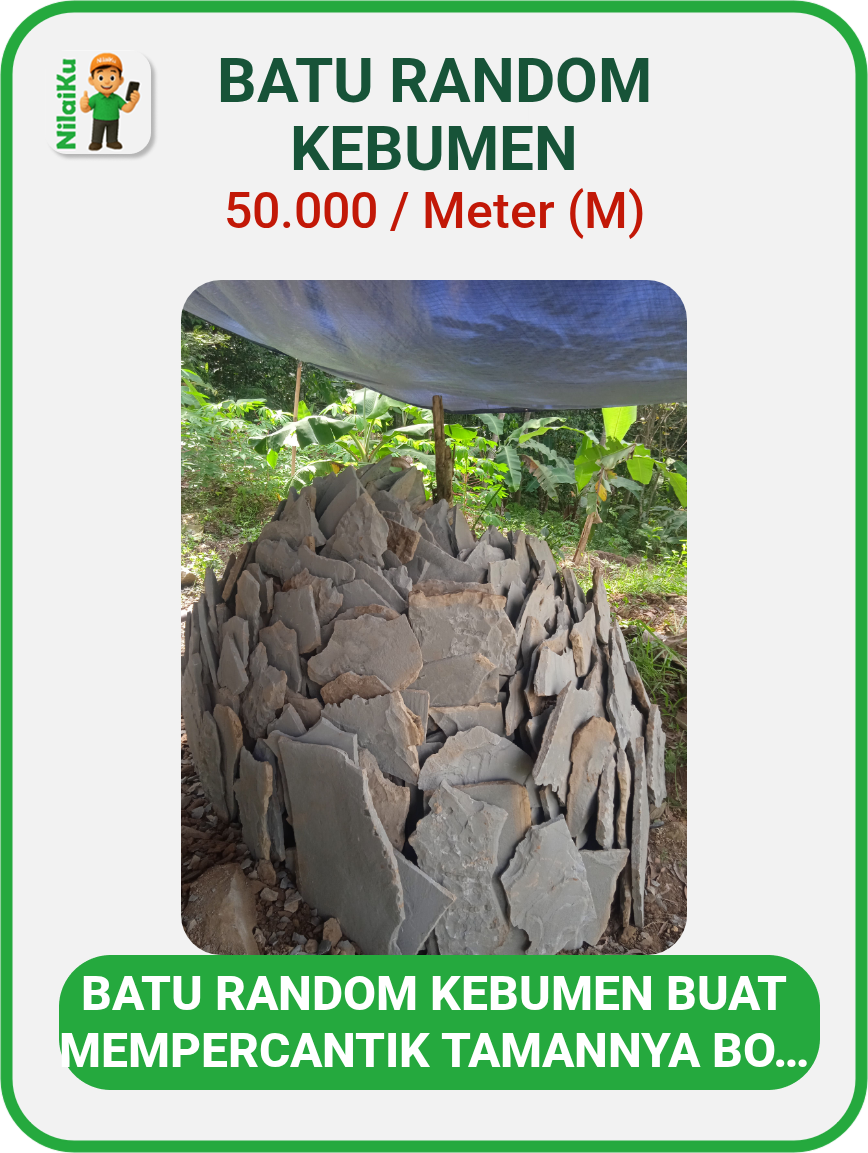 Promosi BATU RANDOM KEBUMEN