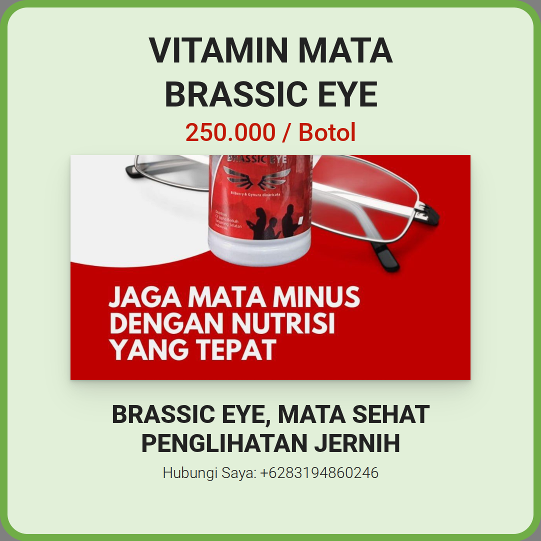 Promosi Vitamin Mata Brassic Eye