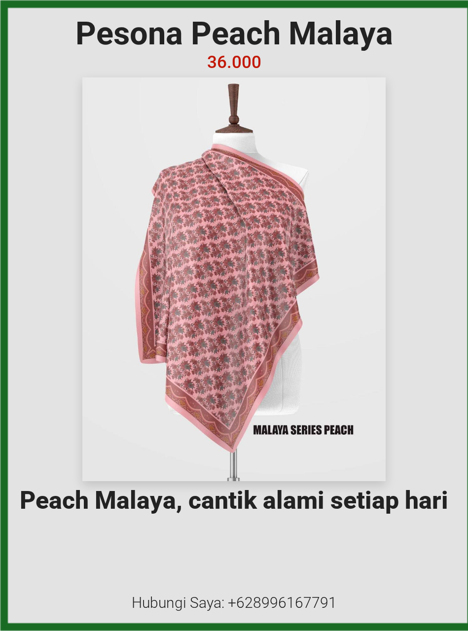 Pesona Peach Malaya