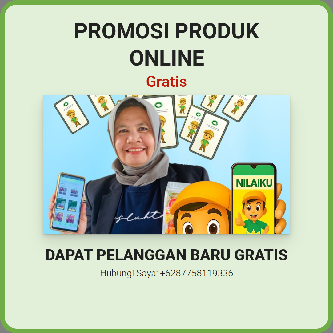 Promosi Promosi Produk Online