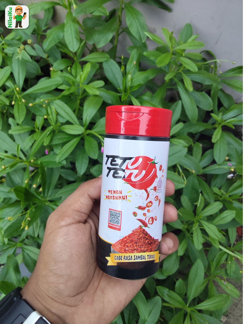 Promosi abon cabe rasa sambal terasi