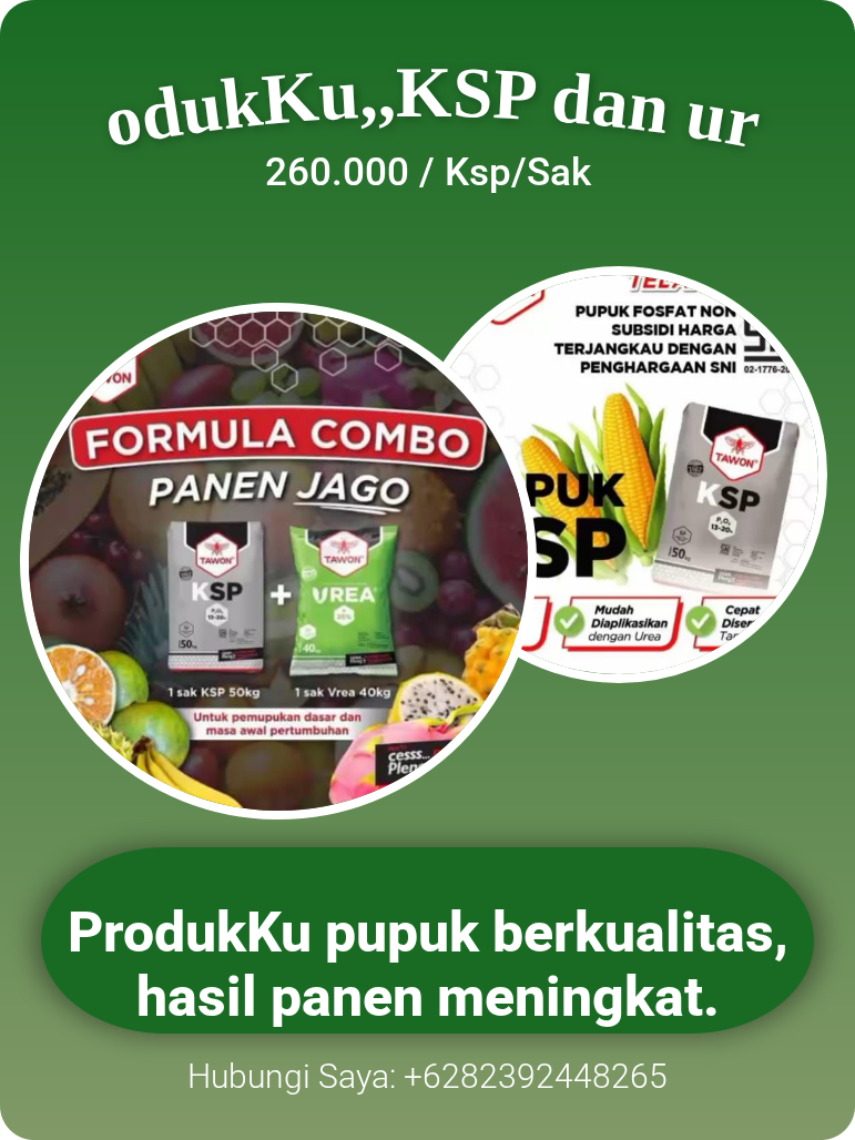Promosi ProdukKu,,KSP dan urea