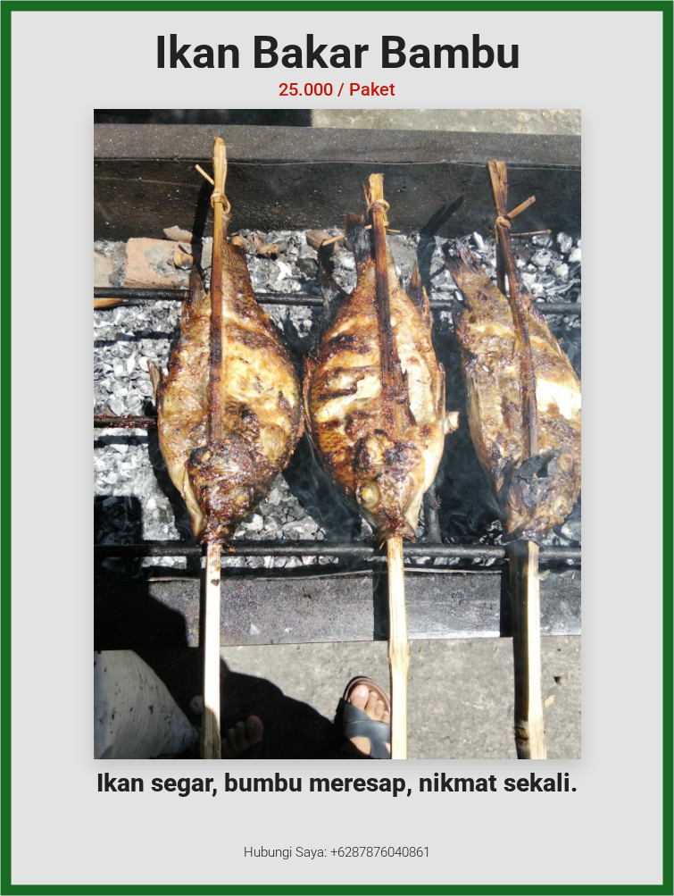 Ikan Bakar Bambu