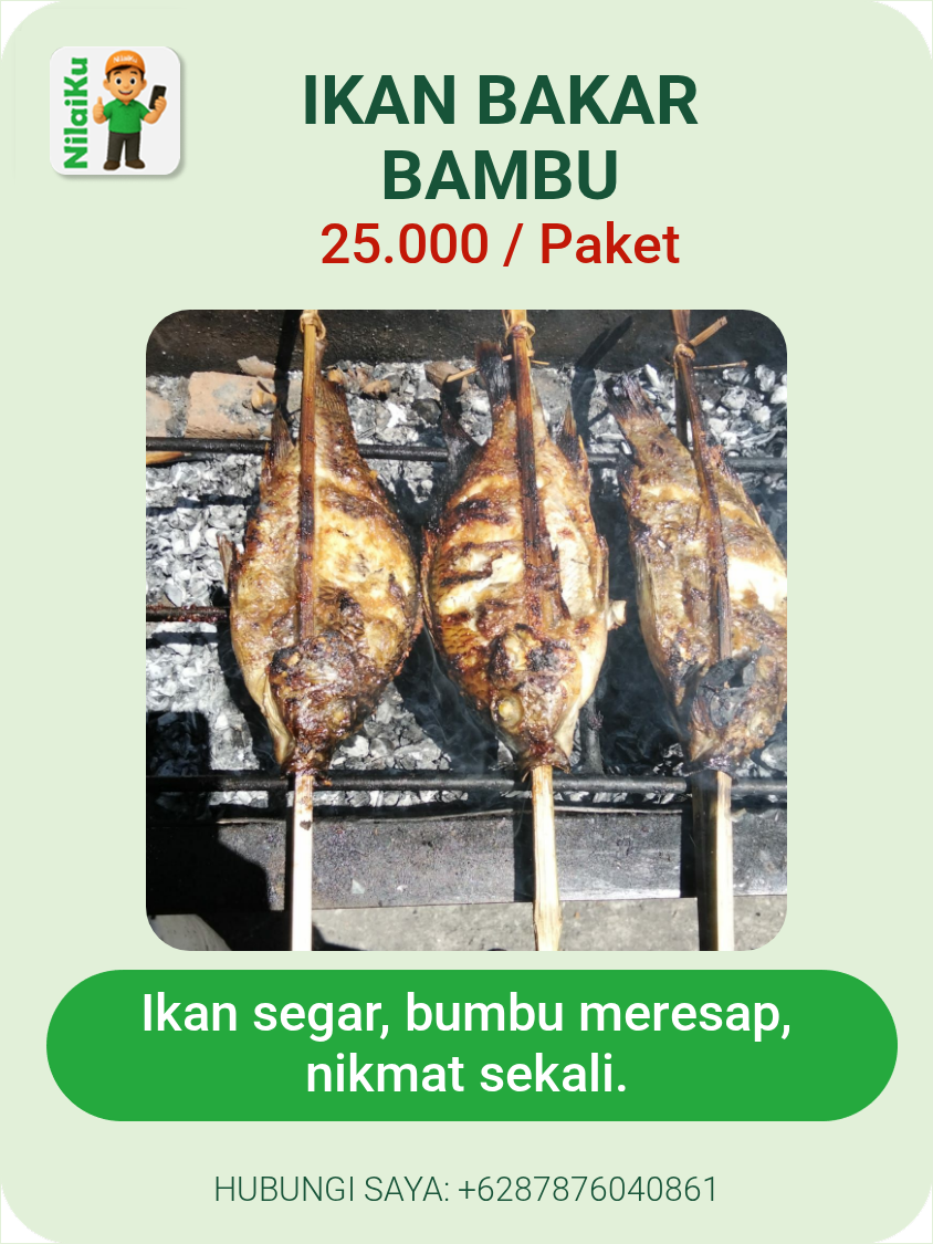 Ikan Bakar Bambu